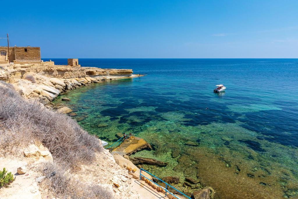 Sunset Seaview Accommodation Marsalforn المظهر الخارجي الصورة